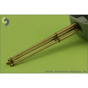 Plastikový model Master 1/35 M197 - Three-barrelled rotary 20mm cannon - turned barrels with etched barrel clamps