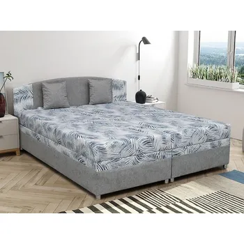 Postel Postel 180x200 EBONY, šedá