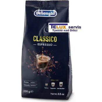 Káva zrnková káva DéLonghi Classico espresso 250g / AS00000171