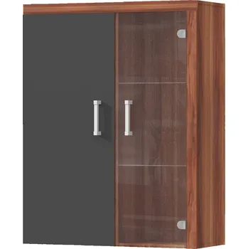 Obývací stěna MOB Salford S4 (švestka + grafit)