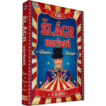 DVD film DVD Šlágr varieté (2013) 4 disky
