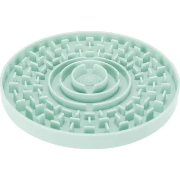 lízací podložka Trixie Junior lízací talířek na pamlsky/paštiky 15 cm mátová