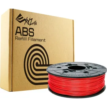 Filament vlákno pro 3D tiskárny XYZprinting ABS plast 1.75 mm červená 600 g Náhradní náplň