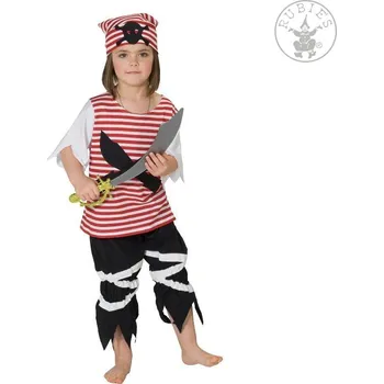 Karnevalový kostým Rubies Německo Pirát pruhovaný varianta: 152