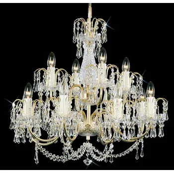 Stínidlo Lustr s mosaznými rameny TX224000012, Varianta Zlatý