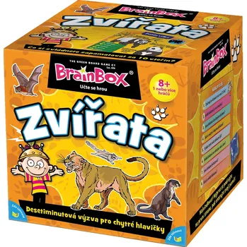 Desková hra ADC Blackfire Brainbox Zvířata