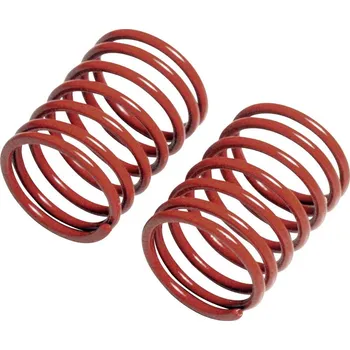 RC model Tamiya 1:10 pružina tlumiče jemný červená 2 ks