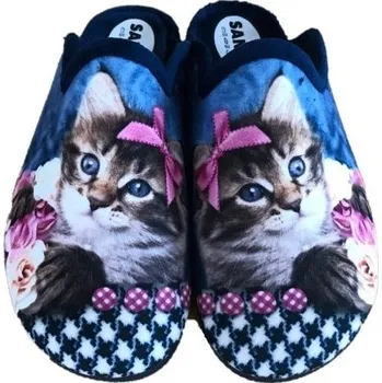 Dámská zdravotní obuv Sante zdravotní obuv Santé AB/0023167 AZUL KOČKA dámská domácí zdravotní obuv Tabulka dámských velikostí: 36