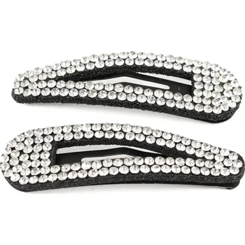 Sponky do vlasů se štrasovými kamínky, 2 ks