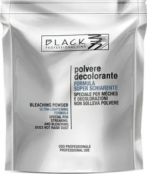 Barva na vlasy Black Polvere Decolorante 500 g melírovací prášek modrý