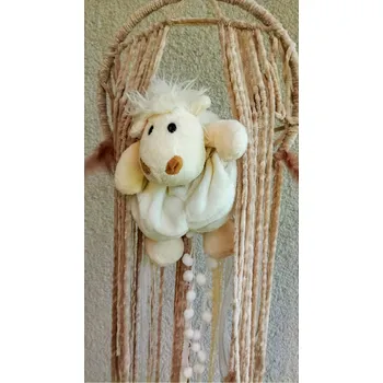 Lapač snů HAND MADE Dětský lapač snů s ovečkou