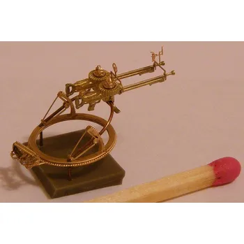 Plastikový model Miniworld 1/72 Lewis Mk III twin MG on the scarf ring