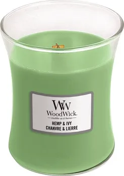 Svíčka Woodwick Hemp & Ivy