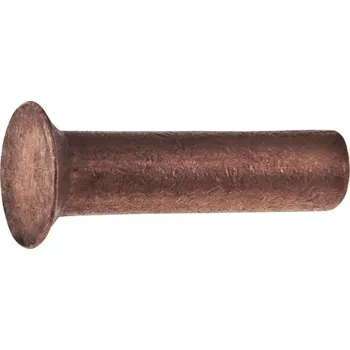 Nýt Nýt zápustný měděný 4,0x20 20ks