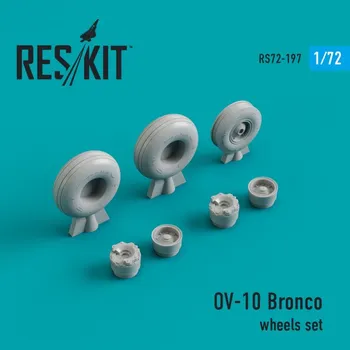 Plastikový model Reskit 1/72 OV-10 Bronco wheel set (HAS/ACAD/REV)