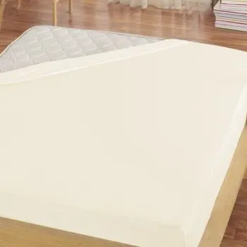 Prostěradlo Matějovský Prostěradlo Světle béžové Jersey 100x200