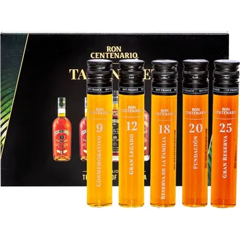 Rum Centenario Tasting Set 40 % 5 × 0,05 l