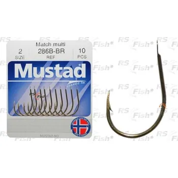 Rybářský háček Mustad 286B-BR 8