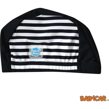 Plavecká čepice SPLASHABOUT plavecká UV čepice Modrobílá M DOPRODEJ!