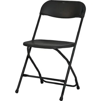 Skládací židle Alex černá