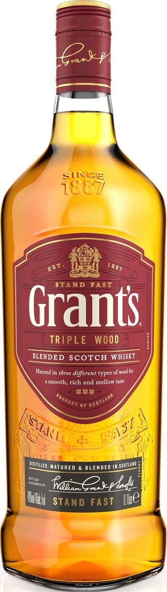 Grants Triple Wood 40% 1l (holá láhev)