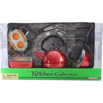 nádobí do dětské kuchyňky Lamps Velká sada kuchyňského nádobí 13 ks