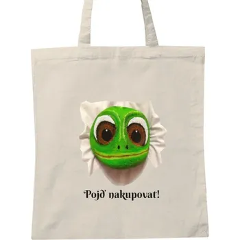 Nákupní taška unisex s potiskem Pojď nakupovat!