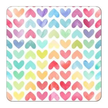 Pytel na pleny Breberky pytel (PUL) S - Duhová srdíčka