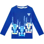 Chlapecké triko modré Kugo M0210 Velikost: 98