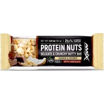 Amix Protein Nuts Bar 40g Příchuť: Cashew-Coconut