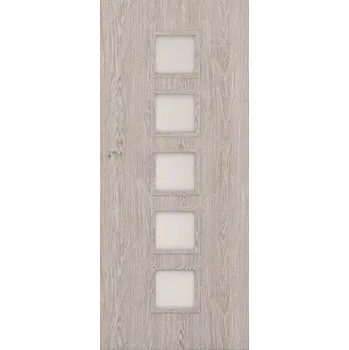 Interiérové dveře Posuvné dveře Vedi 5*5 90P dub stříbrný