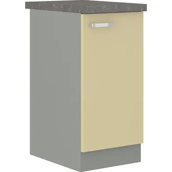 Kuchyňská skříňka Kuchyňská skříňka Karmen 40D 1F bb, krémová