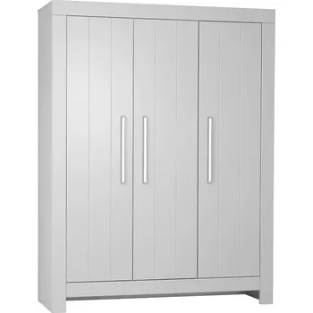 Šatní skříň Skříň Calmo 157cm Šedá