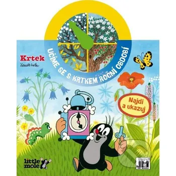 Bystrá hlava Učíme se s Krtkem roční období: Najdi a ukazuj - Zdeněk Miler (2020, leporelo)