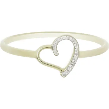 Prsten Zlatý prsten s motivem srdce KR05823277