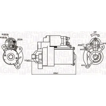 Startér Startér MAGNETI MARELLI 063720594010