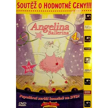 DVD film Angelina Ballerina 4 DVD