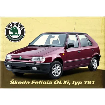 Dekorativní magnet Magnetka ŠKODA Felicia GLXi typ 791