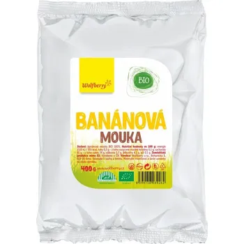 Mouka Wolfberry Banánová plantejnová mouka BIO 400 g