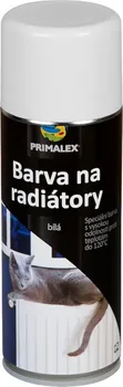 Barva ve spreji Primalex Sprej na radiátory bílá 400 ml