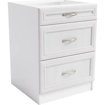 Kuchyňská skříňka Kuchyňská skříňka Sycylia D60s3 Bílá/Borovice Andersen