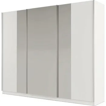 Šatní skříň Skříň Praga 250cm Bílá