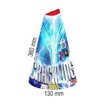 Zábavní pyrotechnika Pyrotechnika Vulkán 1000g - stříbrný práskající