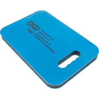Dílenské montážní lehátko Pěnová dílenská podložka pod kolena pro servisy a autodílny 480x320mm BGS GERMANY