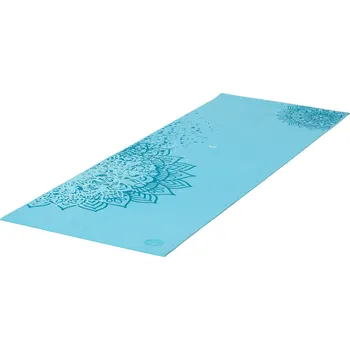 podložka na cvičení Bodhi Leela Mandala jogamatka 180 x 60 x 0,4 cm tyrkysová