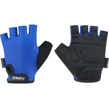 Cyklistické rukavice Rukavice Force dětské modré M