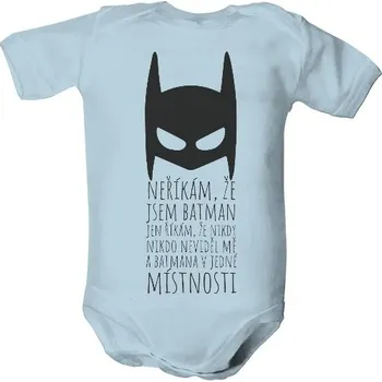 Kojenecký body Dětské body s potiskem Jsem Batman dětské