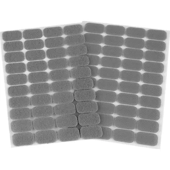Suchý zip samolepicí obdélníčky 15x25 mm, barva 4 šedá
