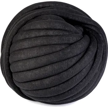Příze Marshmallow silná Ø23 mm 750 g, barva 5 (902) černá