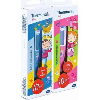 Teploměr osobní Hartmann Teploměr digitální Thermoval Kids Barva: růžová